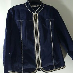 CHICO'S Navy blue jacket